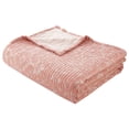 thumbnail image 5 of Mainstays 100% Cotton Matelasse Quilt Bedding Terracotta Floral Printed Denier Filled Jacquard Quilts, Full/Queen - Reversible, Breathable, 5 of 8