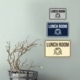 thumbnail image 4 of Classic Framed Lunch Room Sign (Navy Blue / White) - Small, 4 of 5