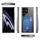 thumbnail image 2 of For Samsung Galaxy S21 Ultra 5G Crystal Clear Wallet Air Bag Phone Case, 2 of 5