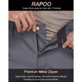 thumbnail image 3 of Pantalones de trabajo Rapoo Tactical Cargo para hombre, grises, 40 x 34, 3 of 6