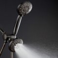 thumbnail image 6 of Interlink Products International AquaDance Oil Rubbed Bronze 48-Setting Rain Shower head Combo, 6 of 7