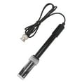 thumbnail image 3 of PH Electrode BNC Connector High Sensitivity Accurate Stable Measurement Black Electrode Probe Connector for Aquariums, 3 of 9
