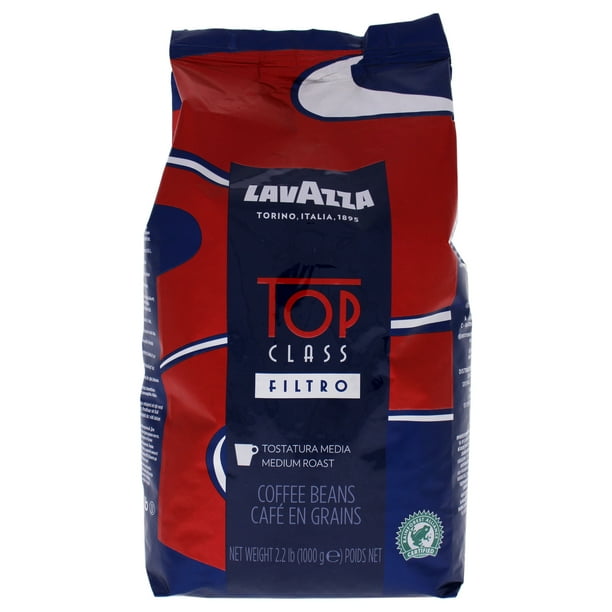 Top Class Filtro Medium Roast Coffee Beans by Lavazza for 35.2 oz