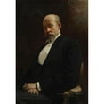 thumbnail image 2 of Karol Miller 11x14 Gold Ornate Wood Frame and Double Matted Museum Art Print Titled - Portrait of Teodor Rygier, Sculptor, 2 of 4