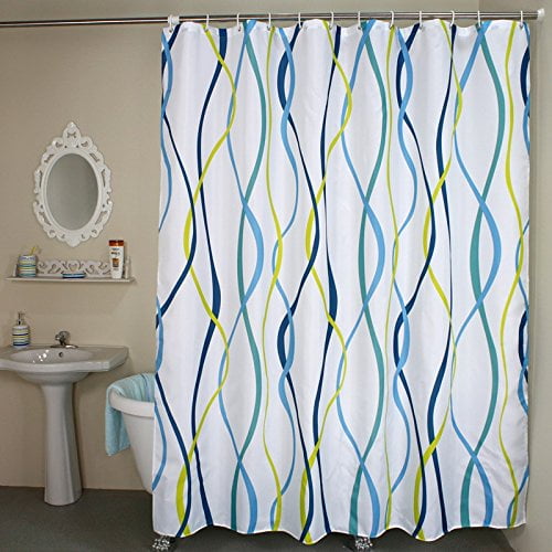 Extra Long Wide Shower Curtain Welwo X Wide 96 inch by X Long 78 inch