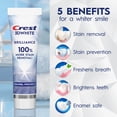 thumbnail image 3 of Crest Toothpaste, 3D White Brilliance Pro Enamel Protect Teeth Whitening Toothpaste, 3.9 oz., 3 of 16