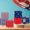 thumbnail image 4 of 12-Pack 6 Inch Independence Day Scrapbook Paper, Colorful Patriotic Craft Paper for DIY Photo Album, Gift Wrap and Party Decor,July 4th Decorations, 4 of 8