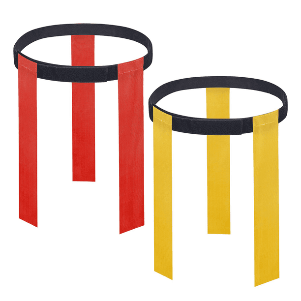 Siruishop 2x Ceinture de Football Équipement Drapeau de Rugby pour Adultes Adolescents Sports Jaune Siruishop 2x Ceinture de Football Équipement Drapeau de Rugby pour Adultes Adolescents Sports Jaune