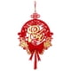 thumbnail image 1 of Decoración de Año Nuevo Vietnamita 2024 con Borlas Redondas y Bendición Estéreo, Decoración Colgante de Año Nuevo, Color Rojo, 1 of 1
