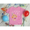 thumbnail image 4 of Tstars Nickelodeon Paw Patrol Skye Girls' T-Shirt - 3rd Birthday Gift - Toddler Kids - 5-6, Purple, 4 of 6