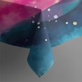 thumbnail image 5 of Colorful Tie Dye Wave Pattern Square Tablecloth,Waterproof Square Table Cover,Wipeable Spillproof Washable Table Cover for Home Kitchen Party Decor 42"X42"(107x107cm), 5 of 6