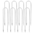 thumbnail image 2 of Ground Anchors For Swing Set,8pcs U Shape Tent Stakes Garden Swing Stakes Trampoline Pegs Camping Stakes, 2 of 9