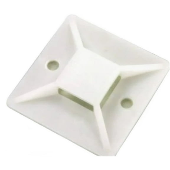 Pack of 10 200-03458 Mount, Zip Tie, Self Adhesive, 0.5 , Bulk, RoHS