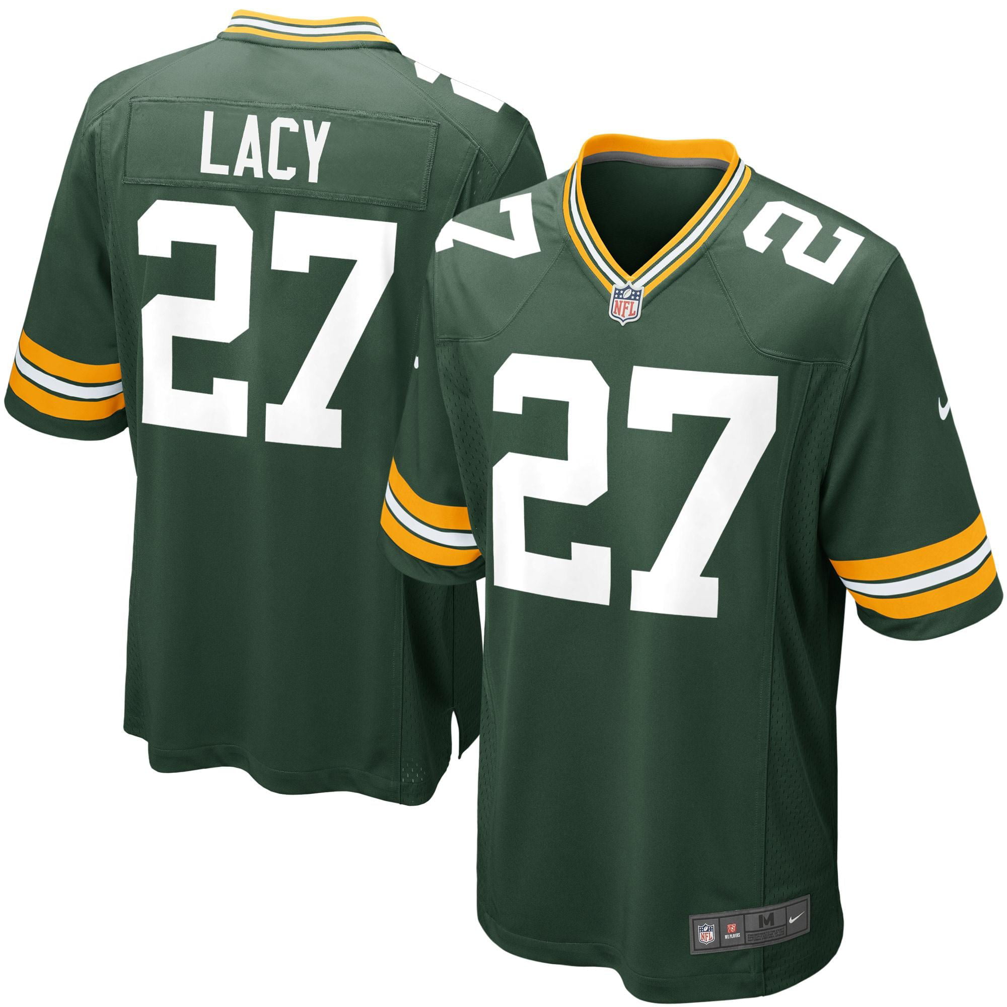 Eddie Lacy Green Bay Packers Nike Youth Team Color Game Jersey - Green - Walmart.com