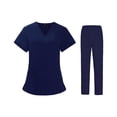 thumbnail image 4 of Conjunto de Uniformes de Trabajo Yuyangstore disfraz de Enfermera SPA cosmetología duradero Talla M, 4 of 8