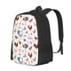 thumbnail image 1 of Balery Farm Birds Goose Mochila para hombre y mujer - Tela Oxford 600D resistente - Gran capacidad, resistente al agua, ideal para la escuela, viajes y senderismo, 1 of 6