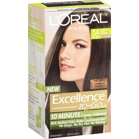 l oreal excellence creme hair color 5 medium brown 1 kit walmart loreal excellence to go creme colorant 1 ea walmart l oreal excellence creme hair color 5 medium brown 1 kit walmart loreal excellence to go creme colorant 1 ea walmart