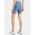thumbnail image 3 of Athletic Works Women's ButterCore Bike Shorts, 7" Inseam, Sizes XS-XXXL, 3 of 6