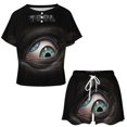 thumbnail image 2 of Tool Music Band Summer Home Suit For Womens Short-Sleeved Pajama Set 2pcs Loungewear Soft Sleepwear T-Shirts Tee Shirt Top And Short Sleeping Pants, 2 of 8