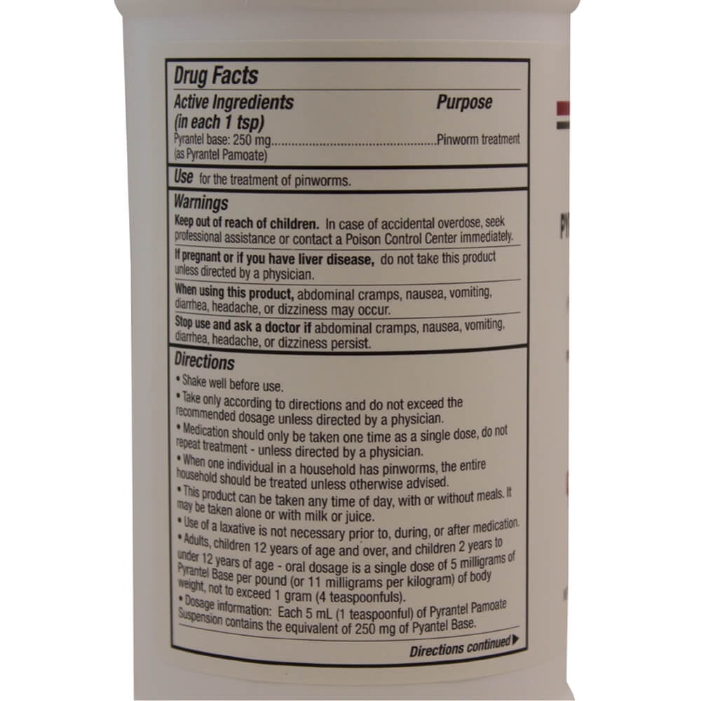 Pyrantel Pamoate Wormer (16 Ounce)