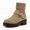 Camel, variant on Women's Warm Winter Snow Shoes Ankle Anti-Slip Outdoor Comfortable Boots Black 7