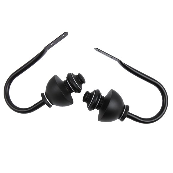 Par de Sujetadores para Cortinas Rod Astamoda Scion Negro