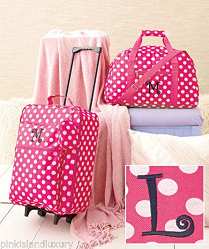 walmart pink luggage
