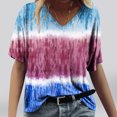 thumbnail image 4 of Birdeem Mode Décontractée Printemps Été Manches Courtes Col en V Blouses & Chemises pour Femmes, 4 of 4