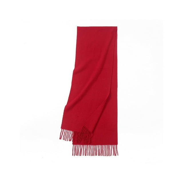 Sonducket Bufanda de mujer invierno cálido Color sólido viaje playa vacaciones al aire libre moda Simple borlas elegante chal para damas Accesorios de disfraces Tipo 9 Sonducket AP013266-09