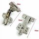 thumbnail image 2 of 2pcs Cabinet Hinge 180 Degree Hinge 90 Degree Hinge Soft Close Cabinet Corner Door 4 Holes, 2 of 5