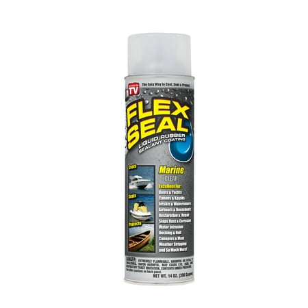 Flex Seal Spray on Sealant Weatherproof Caulking for Marine and Boat, (Best Caulk For Cold Weather)