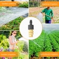 thumbnail image 4 of 12 Set New Copper Adjustable Spray Nozzle Spray Atomization Copper Capillary Effect Take 47 Factory Adjustable Irrigation Drippers Sprinklers Emitter Drip System on 4/7 Barb, 4 of 6