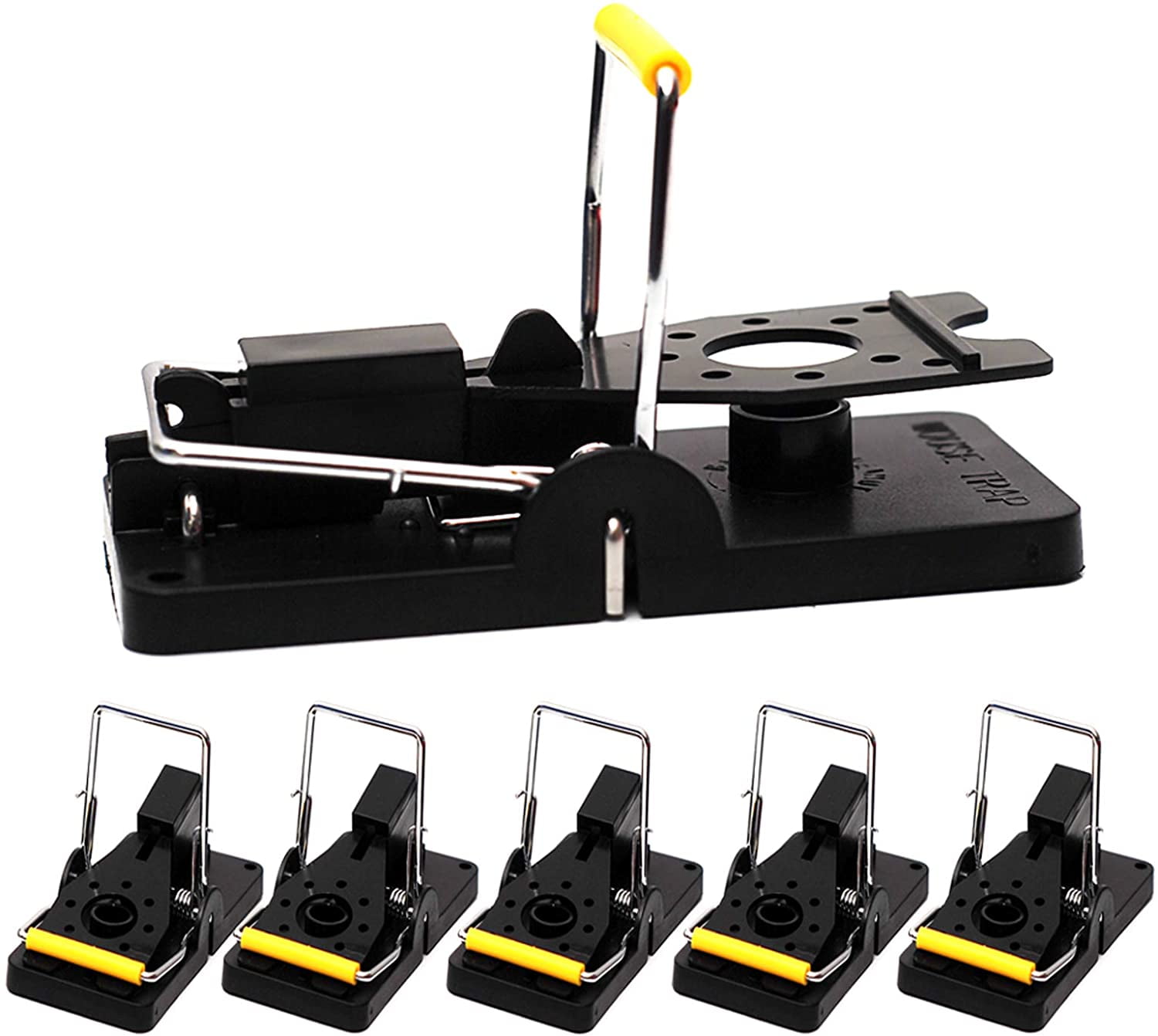 6 Piece Reusable Mouse Pad Reusable Mouse Trap, Sensitive Rat Trap for