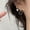 Heart, variant on Fashion Zircon Ear Clip Earring Ear Cuff Wrap Punk Women Wedding Jewellery Gift-1pc Gold Right Ear 7 Butterfly