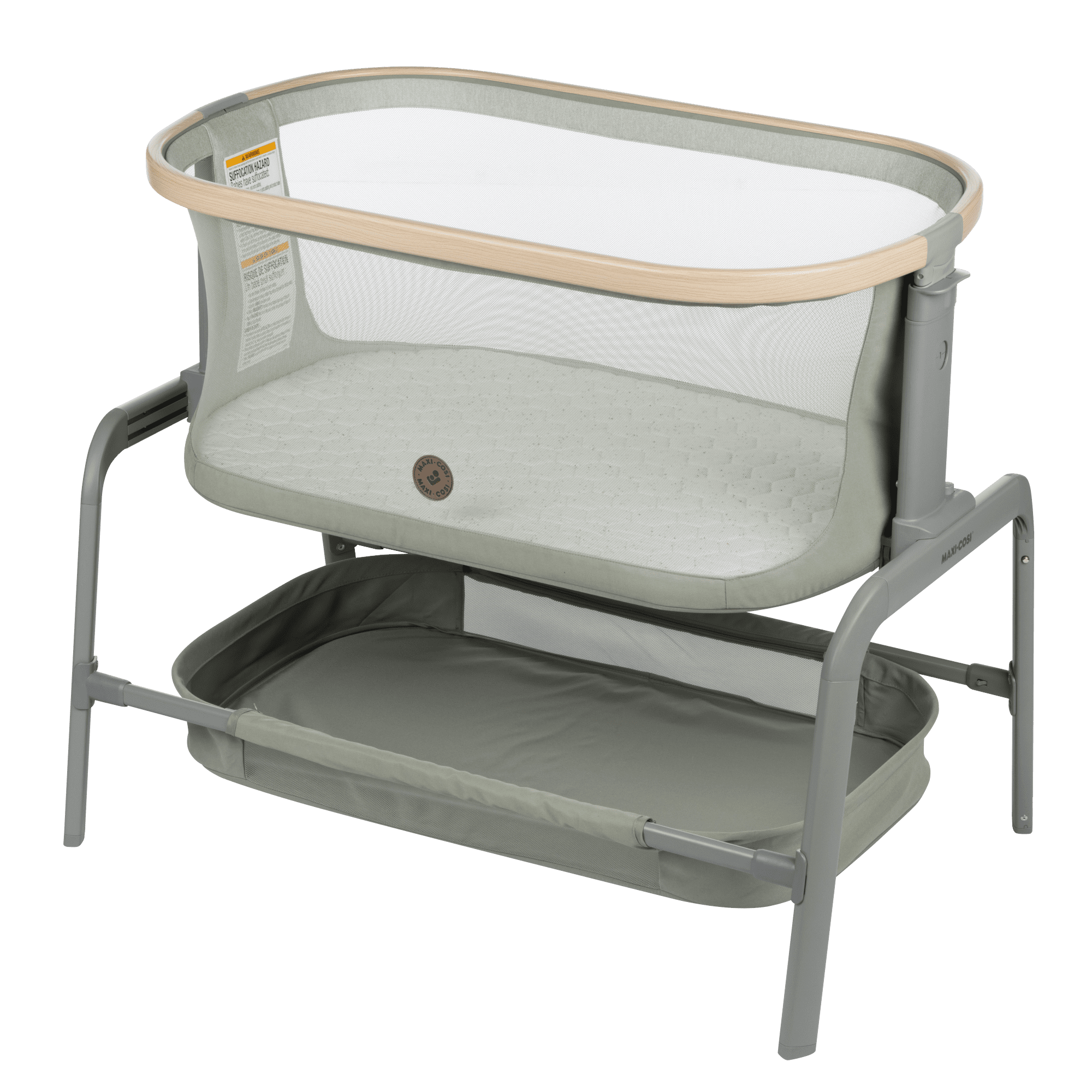 Maxi-Cosi Iora Bedside Bassinet, Classic Green - EcoCare