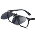 thumbnail image 3 of Gafas de sol polarizadas con Clip para hombre y mujer, lentes de sol abatibles hacia arriba, con borde de corte cuadrado, visión nocturna para conducir, gafas de pesca, 3 of 6