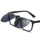 thumbnail image 3 of Gafas de sol polarizadas con Clip para hombre y mujer, lentes de sol abatibles hacia arriba, con borde de corte cuadrado, visión nocturna para conducir, gafas de pesca, 3 of 6