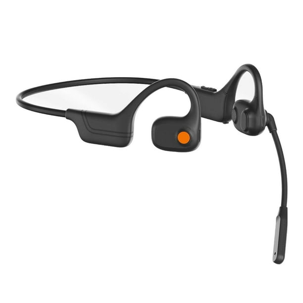Auriculares abiertos Auriculares inalámbricos Impermeables Ligeros Cancelación de ruido Negro