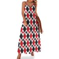 thumbnail image 1 of Nuevo vestido sin mangas granate de Carolina del Sur Ropa de playa Conjuntos de verano para mujeres Vestido Vestidos de mujer Verano, 1 of 7