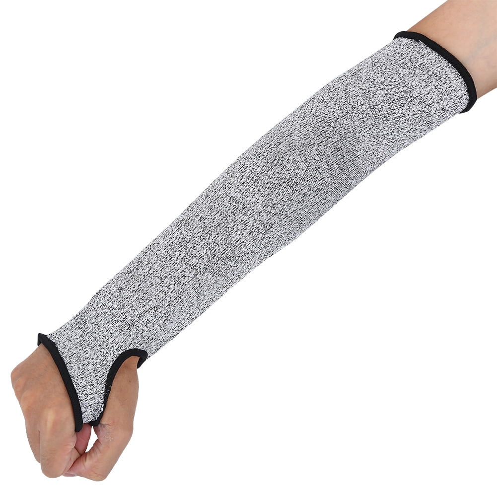 WALFRONT Cut Resistant Protective Arm Sleeve Wrist Guard Glove for