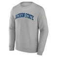 thumbnail image 2 of Men's Gray Jackson State Tigers Basic Arch Sweatshirt, 2 of 3