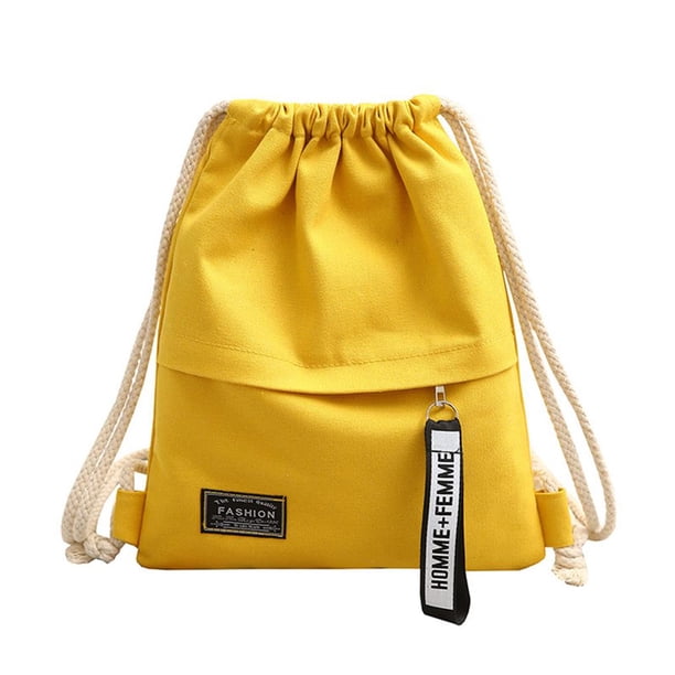 Bolsa De Lona Con Cordón Para Deportes Escolares, Bolsa De Almacenamiento Con Cremallera Para Fitness, Mochila Advancent AP007217-02