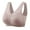42-Pink, variant on YWDJ Wireless Bras for Women Plus Size Full Coverage Pull on Push up No Wire Comfort Straps Support Lace Bralette Breathable Soft Bra for All Shapes Sagging Breasts Gray L