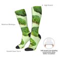 thumbnail image 4 of Fotbe Broccoli 3 Calcetas Divertidas Estampadas para Hombre y Mujer, Calcetas de Algodón hasta la Rodilla para Caminar, Correr, Enfermería y Embarazo, 4 of 6