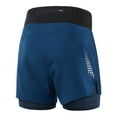 thumbnail image 5 of Pantalones cortos de ciclismo Pantalones cortos para correr 2 en 1 para hombre, pantalones cortos atléticos de cintura alta, pantalones cortos deportivos, pantalones cortos Arsuxeo Pantalones cortos de ciclismo, 5 of 5