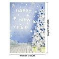 thumbnail image 2 of GreenDecor 5x7ft christmas photography backdrop background xmas Happy New Years white and pink tree wall gifts festival holiday Newborn kids photo studio drop props, 2 of 4