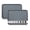Gray, variant on Wataniya 2 Pack Boot Tray for Entryway, 16.7"x12.8" Heavy Duty Waterproof Shoe Mat Tray with Raised Edge, Brown Multi-Purpose Tray for Shoes, Pets & Garden