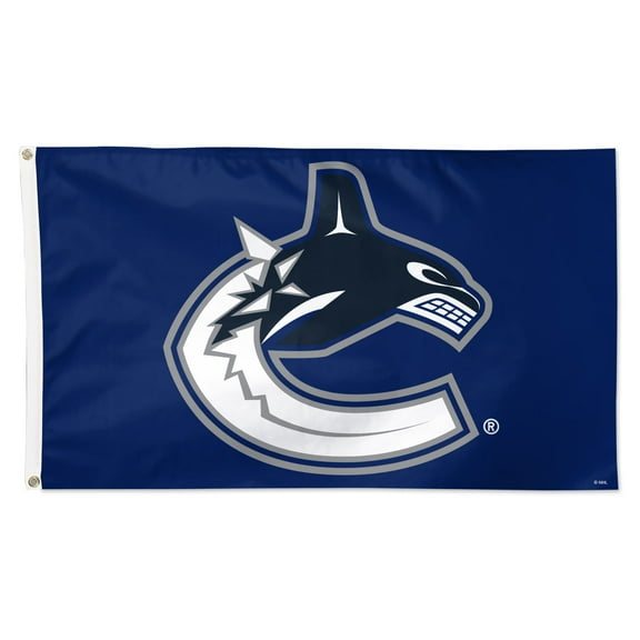 WinCraft Vancouver Canucks 3' x 5' Primary Logo Single-Sided Flag