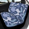 thumbnail image 4 of Pzuqiu Seat Protectors Breathable Polyester, Compatible with Sedan Seats Vehicle Seats, for Truck Trucks, Blue Camouflage, 4 of 10