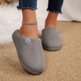 thumbnail image 2 of CAIXIA Women Arch Support Slippers – House Bedroom Slippers for Woman, Orthopedic Shoes, Corduroy Closed Toe Ladies Slides, 2 of 6